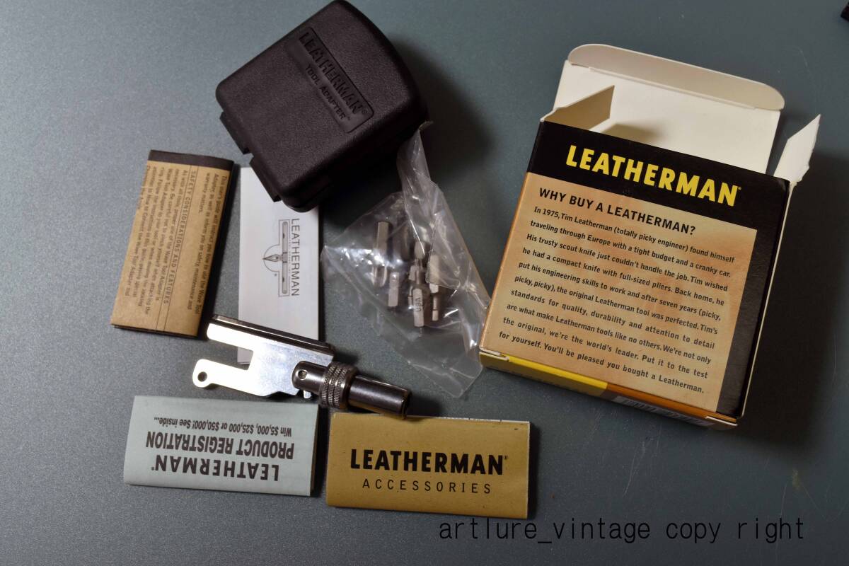 leatherman tool adapter for wave 25年以上前の物未使用中古 6331-427 の画像3