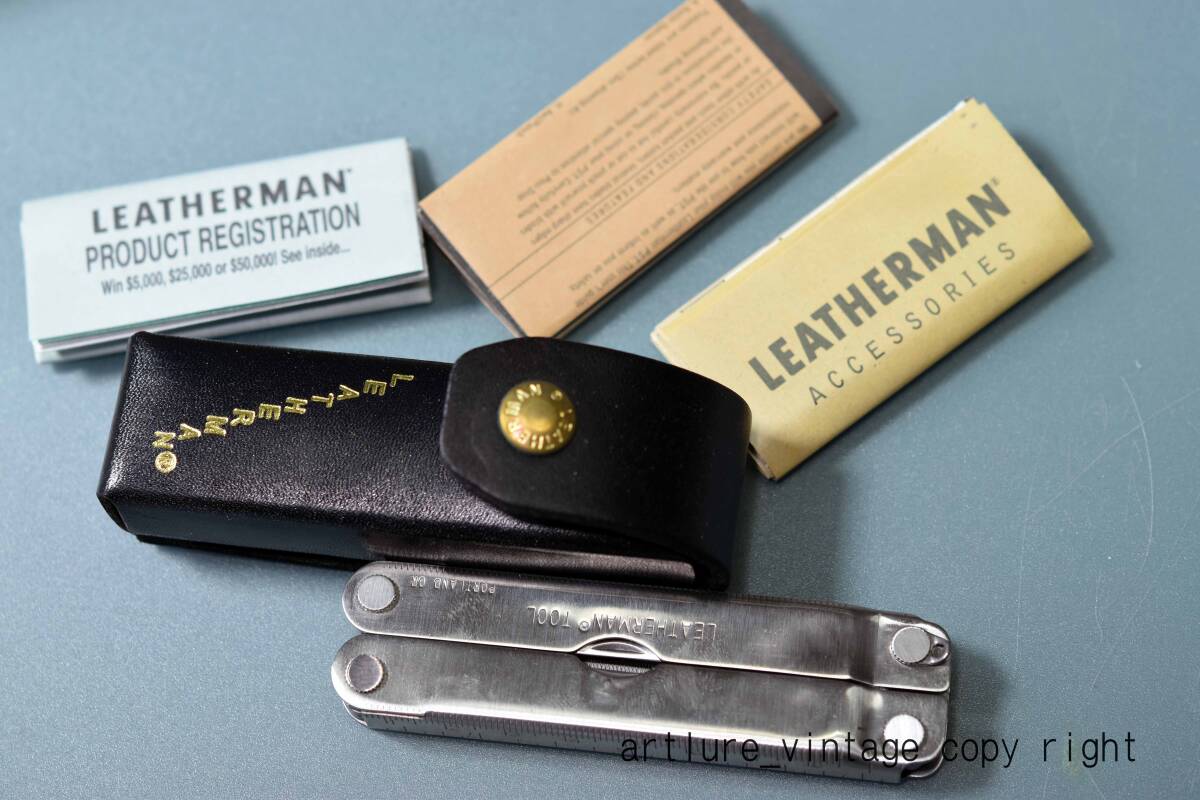 leatherman pst pocket survival tool 25年以上前の物未使用中古 ｙ1649-427 の画像3