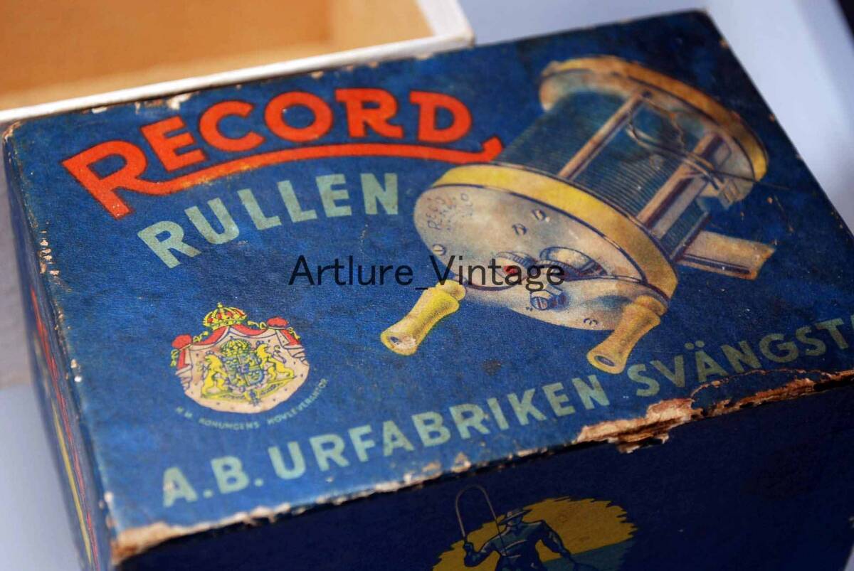 ABU RECORD #1550C BOX ONLY (11567-319)VINTAGE REEL,　OLD REEL,　HISTRICAL REEL ビンテージリール_画像7