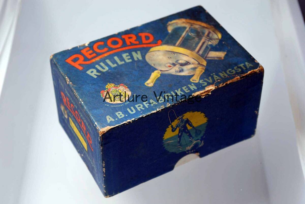 ABU RECORD #1550C BOX ONLY (11567-319)VINTAGE REEL,　OLD REEL,　HISTRICAL REEL ビンテージリール_画像5