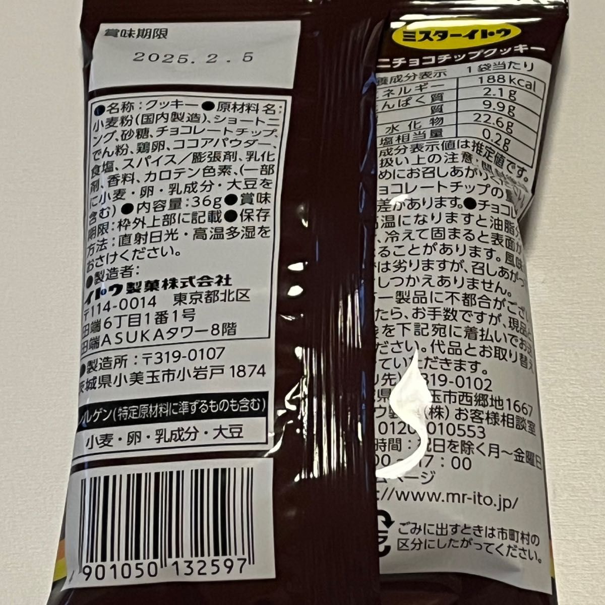 ミスターイトウ ミニチョコチップクッキー (10)