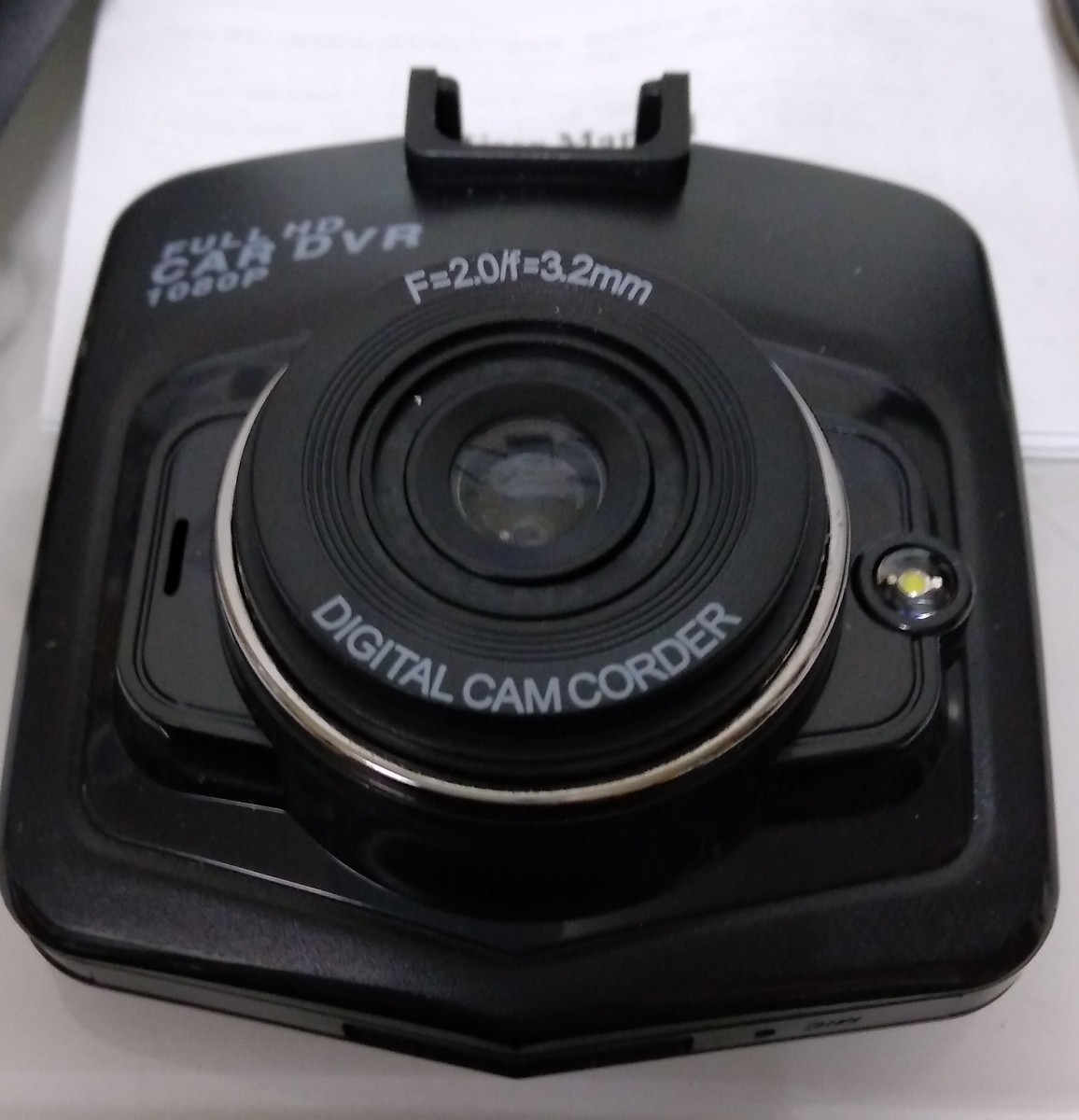 訳あり　コンパクト　ドライブレコーダー 簡単取り付け 海外で人気 新品未使用 シングルカメラ_画像2