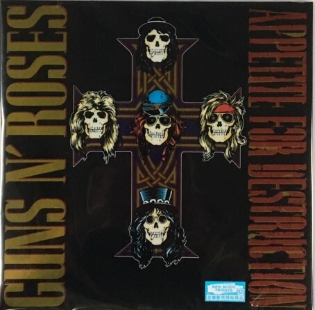 ☆GUNS N' ROSES 「アペタイト・フォー・ディストラクション」 完全生産限定盤 アナログ・レコード LP盤 2枚組 新品 未開封の画像1