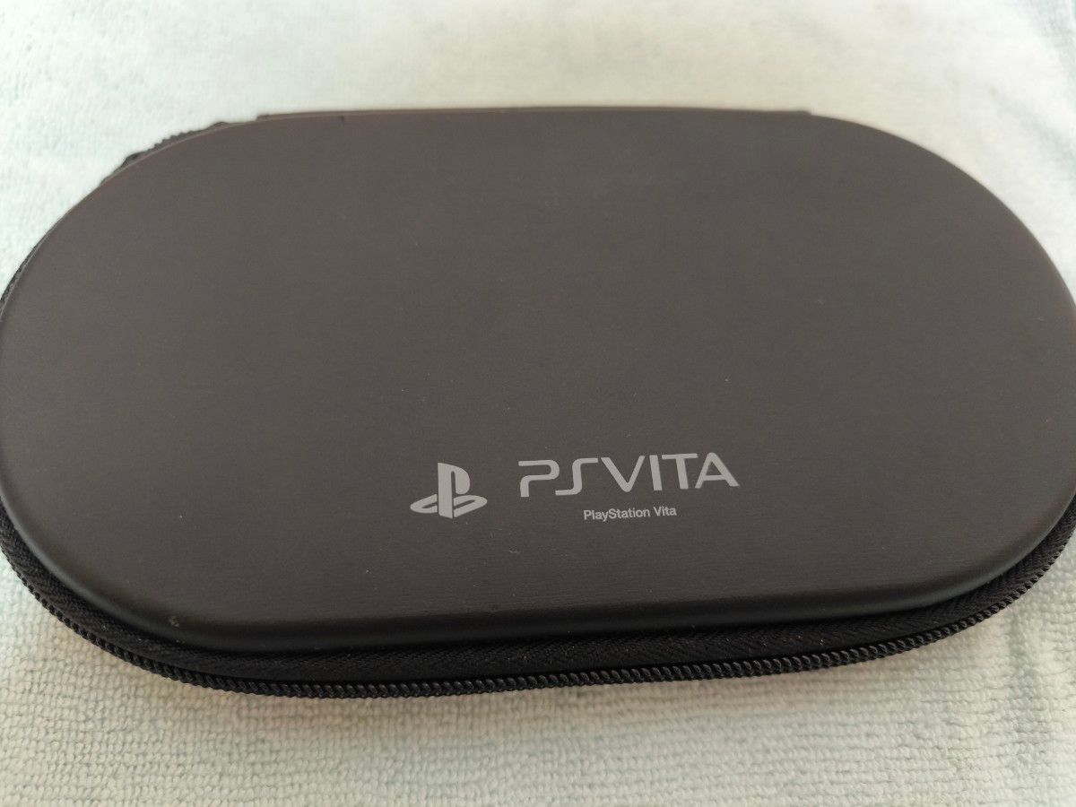 【ジャンク品】ケース付き PlayStation Vita 1100  クリスタルブラック 
