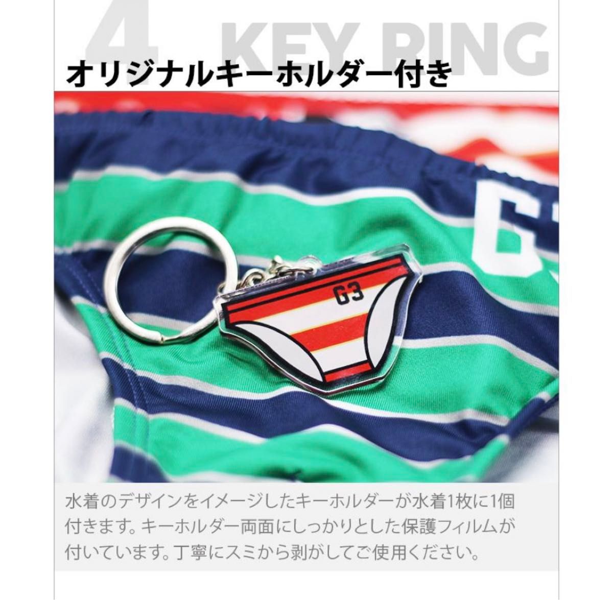 【新品未使用】GX3/ジーバイスリー RUGGER ビキニ スイムウェア(GLOSS TOUCH)  グリーン系　Sサイズ