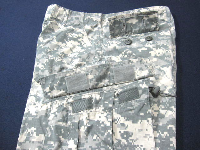 米軍実物 09年製 sizeM-S Trouser ACU デジタルカモ 迷彩 8ポケカーゴパンツ ★ 良好美品 / ビンテージ ミリタリー ARMY NAVY USAFの画像6