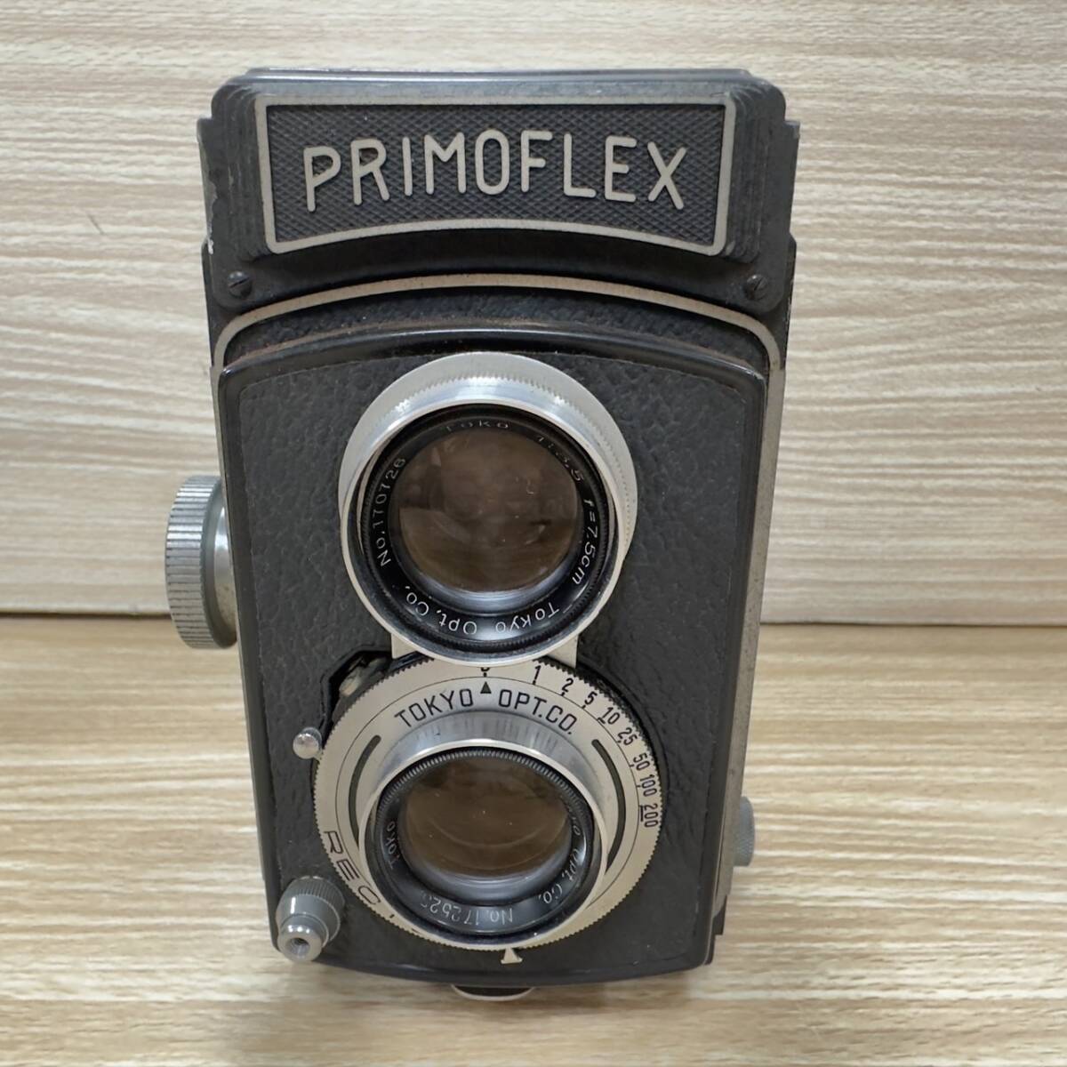 プリモフレックス PRIMOFLEX 二眼レフ フィルムカメラ 1：3.5 ｆ=7.5ｃｍ 動作未確認【18637の画像2