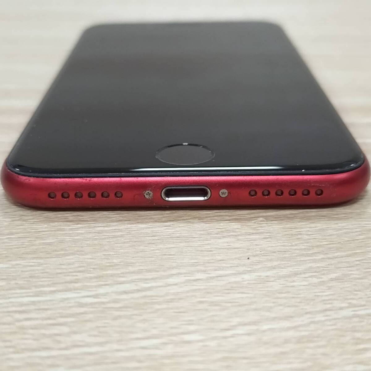 iPhoneSE 第2世代 128GB au SIMロックあり バッテリー最大容量82% MXD22J/A レッド アップル Apple スマートフォン 動作確認済み 【18784の画像4