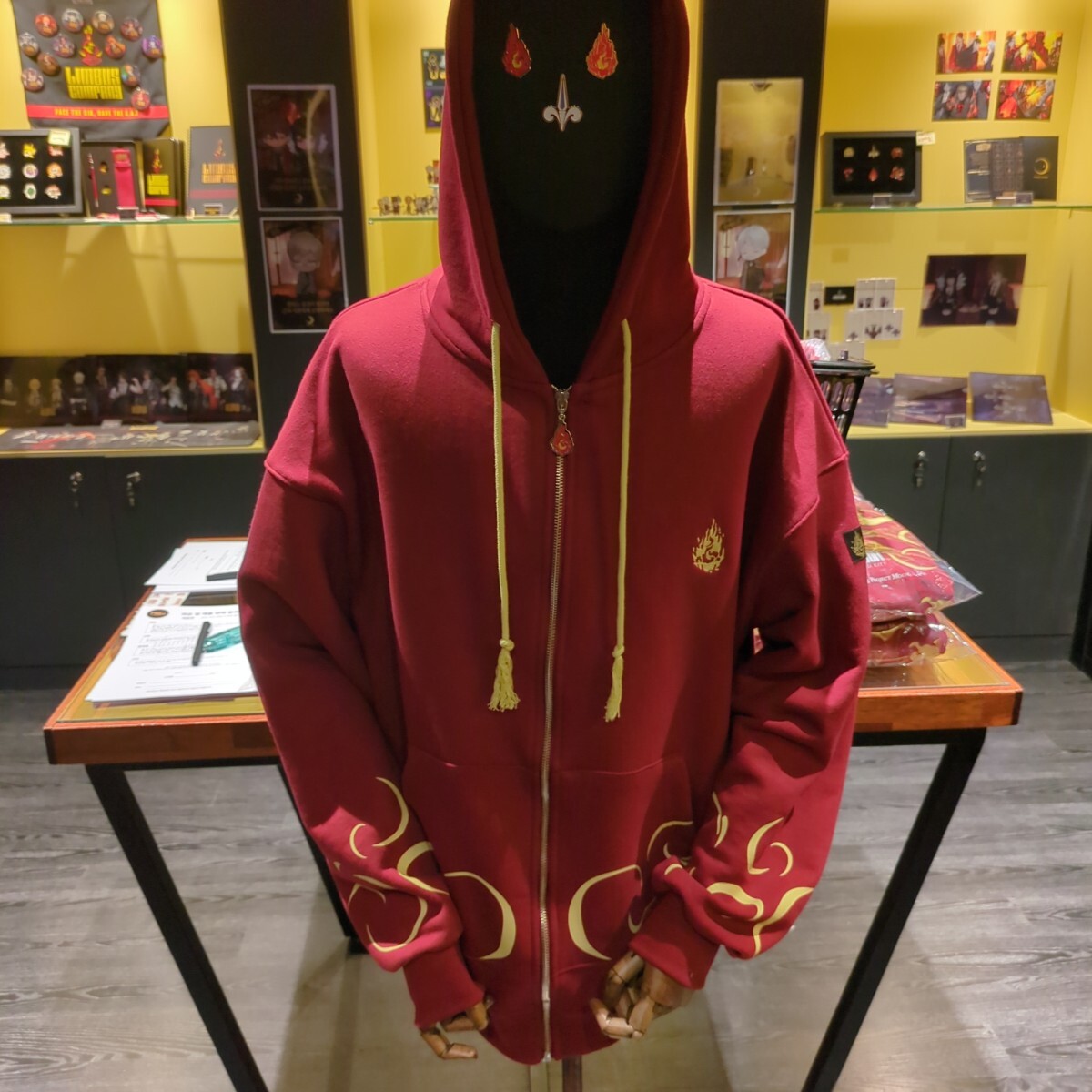 新品未使用 韓国 Library of Ruina リウ協会 フードーパーカー 新品未使用 韓国 Library of Ruina リウ協会 フードーパーカー