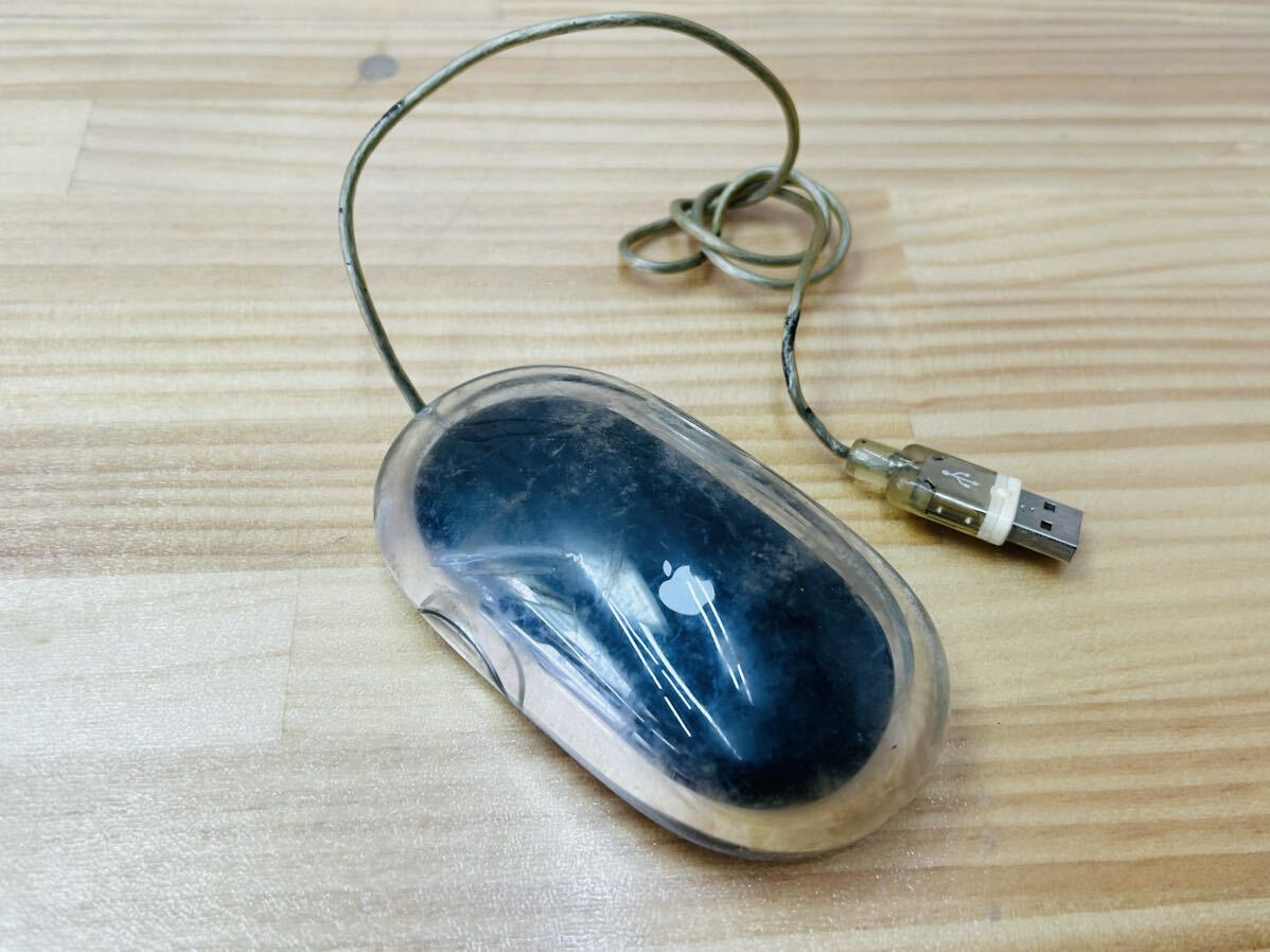 * Apple Apple original ProMouse M5769 mouse USB optics mouse skeleton black SA-0406g60 *