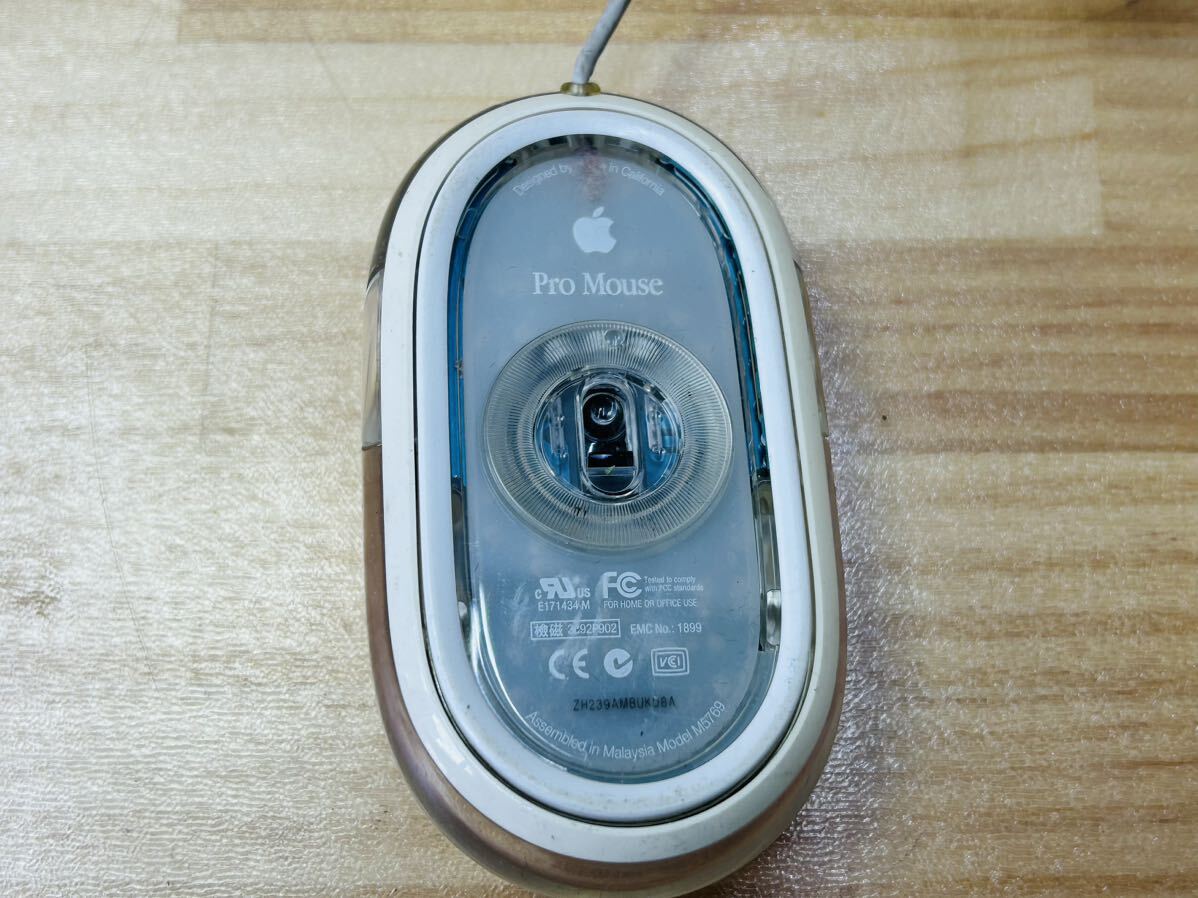 * Apple Apple original ProMouse M5769 mouse USB optics mouse skeleton black SA-0406j60 *