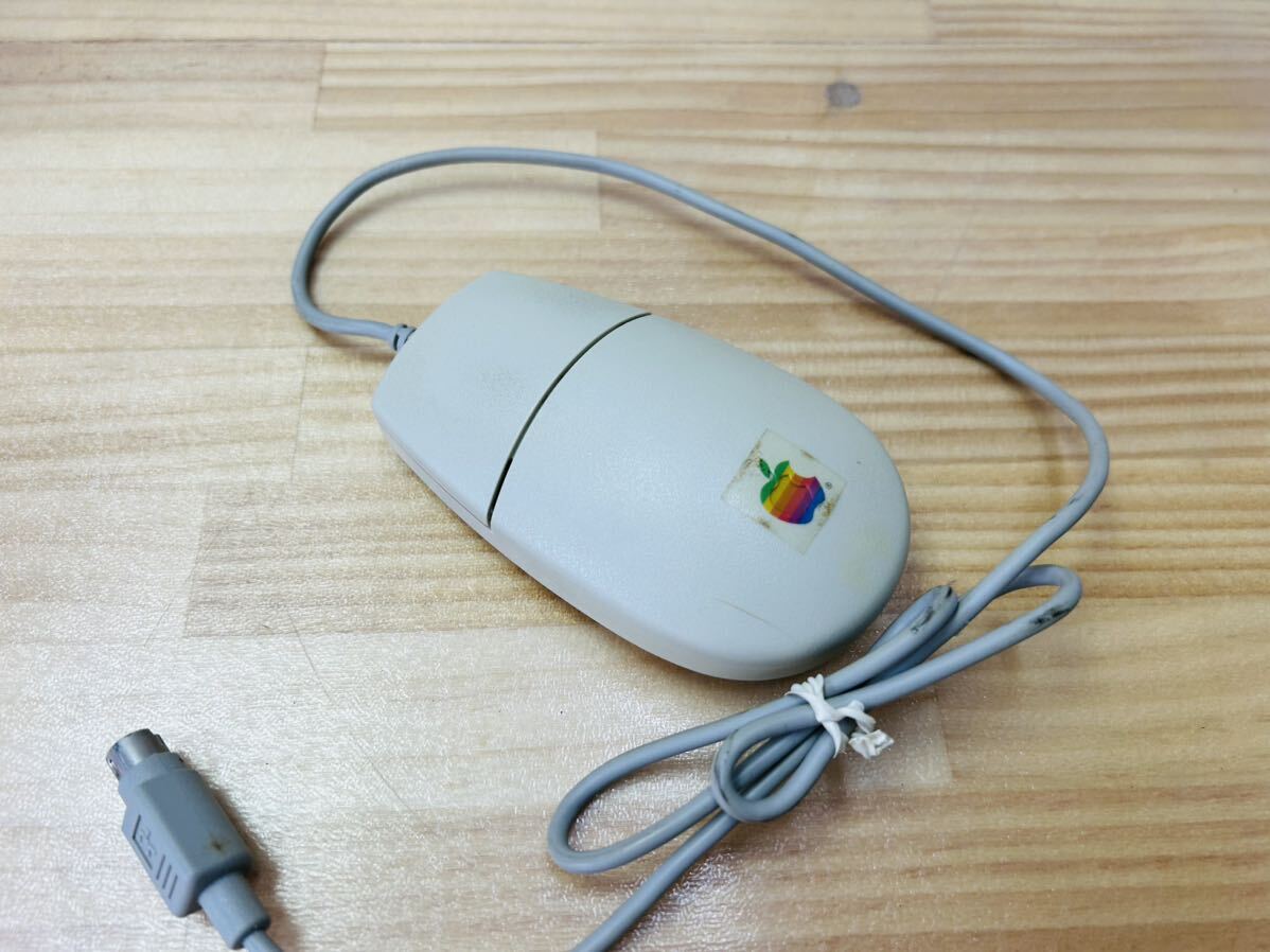 ☆ Apple mouseⅡ マウス M2706 デスクトップパソコン オールドMac Macintosh SA-0408n60 ☆の画像2