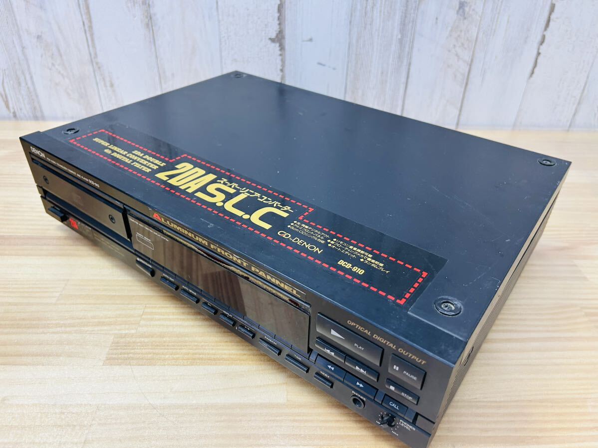 ☆ DENON デノン CDデッキ CDプレーヤー DCD-910 SA-0409c120 ☆の画像3