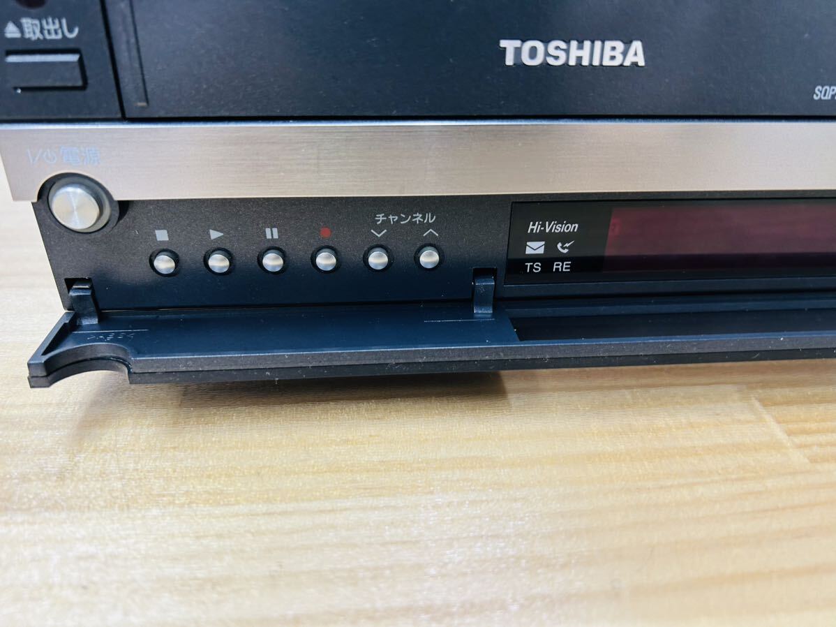☆ TOSHIBA 東芝 VHS HDD DVDビデオ レコーダー RD-W301 2007年製 SA-0416k140 ☆_画像4