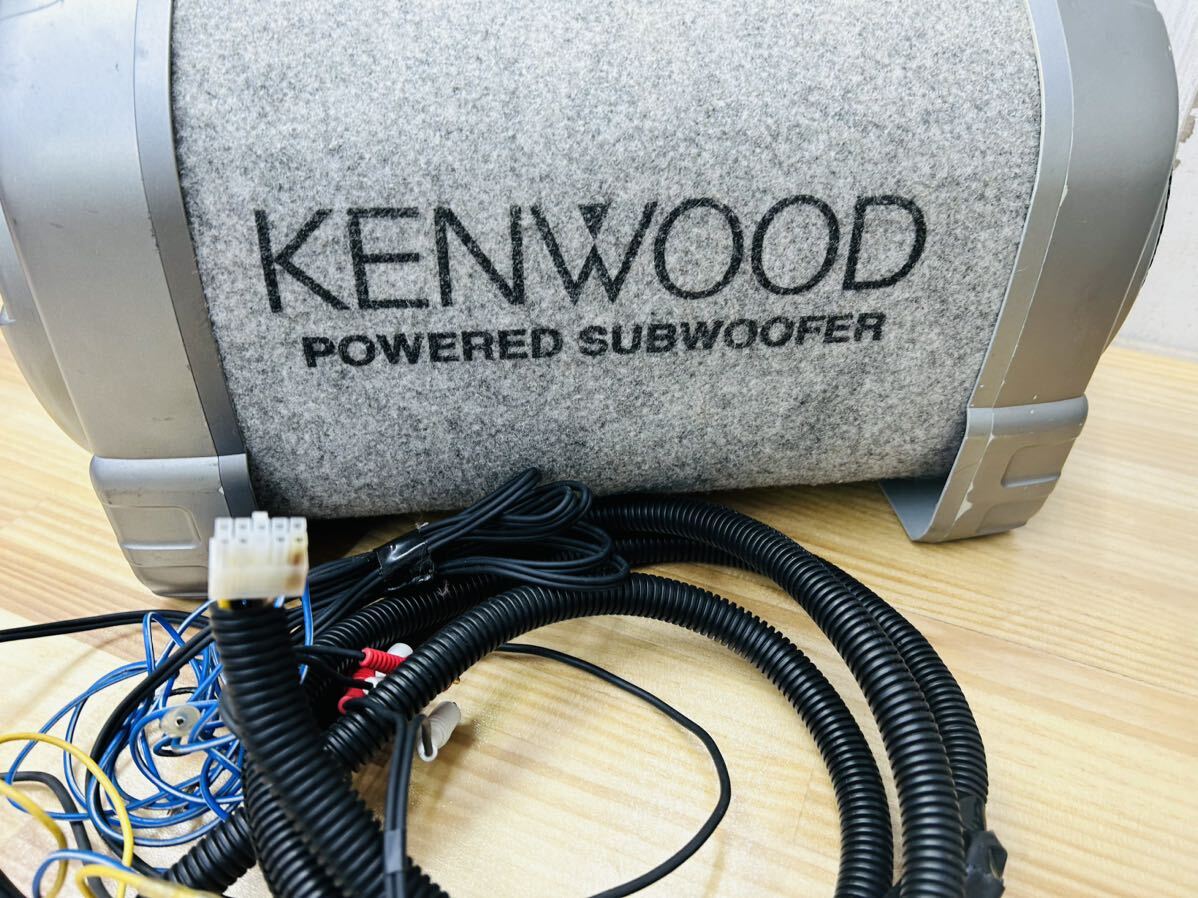 ☆ KENWOOD ケンウッド サブウーファー KSC-SW900ケーブル付 サブウーハー SA-426j140 ☆の画像2