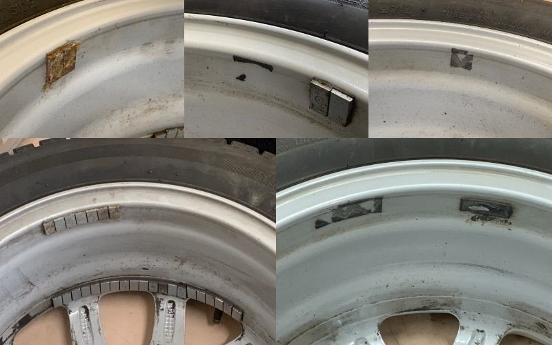 4個口☆ブリヂストン BLlZZAK VRX 195/55R16 87Q 16年製/ホイール 6 1/2Jx16H2_画像10