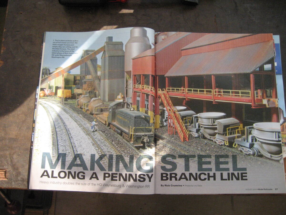 鉄道模型雑誌 Model Railroader ２０１６年度7月から8月号まで（全２冊）の画像7