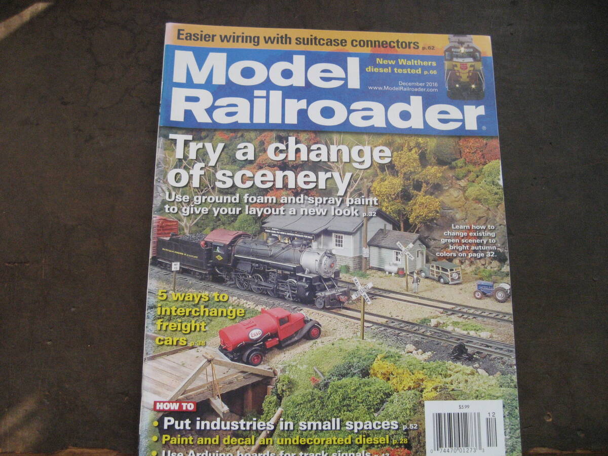 鉄道模型雑誌 Model Railroader ２０１６年度 １１月から１２月号まで（全２冊）の画像6