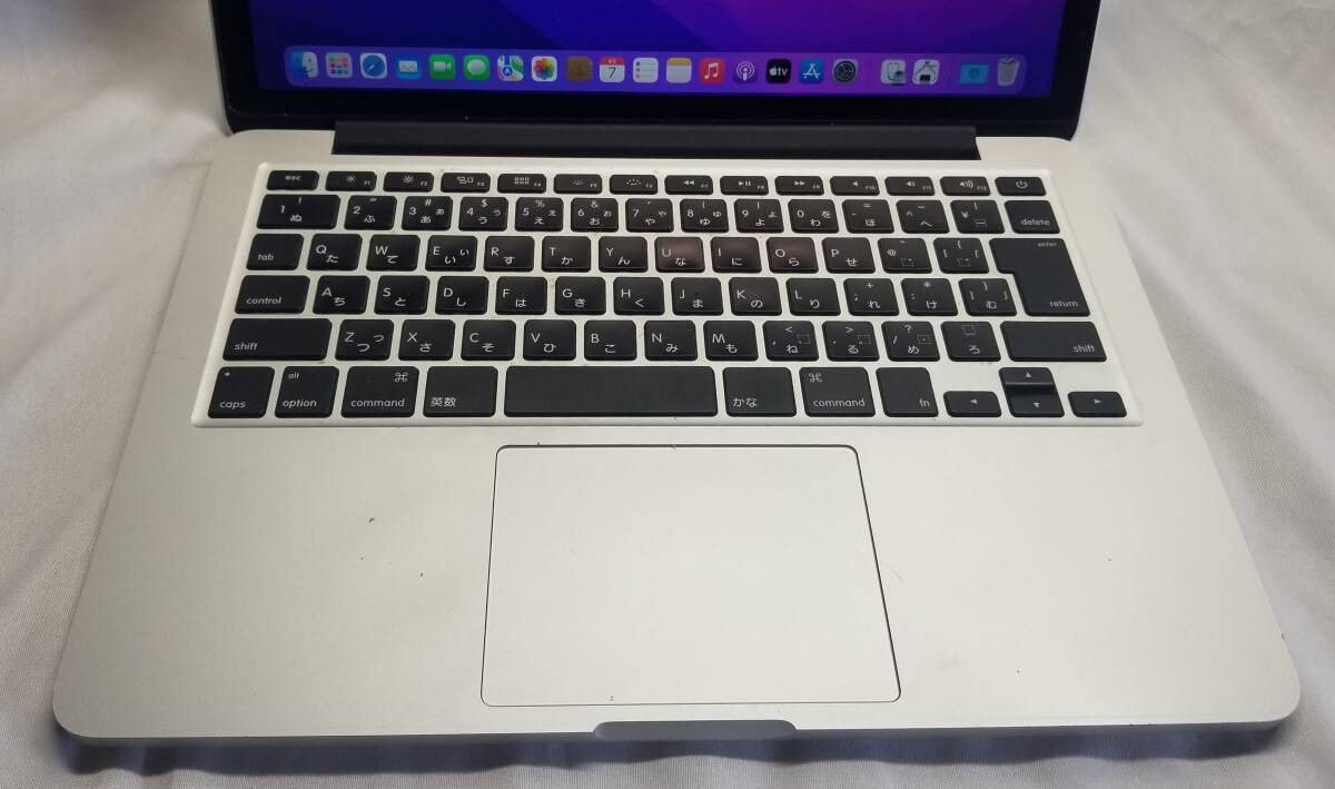  MacBook Pro 13-inch 2015  M.2 256GB搭載 os Big sur  Mac office 格安出品 ノンクレーム対応の画像6
