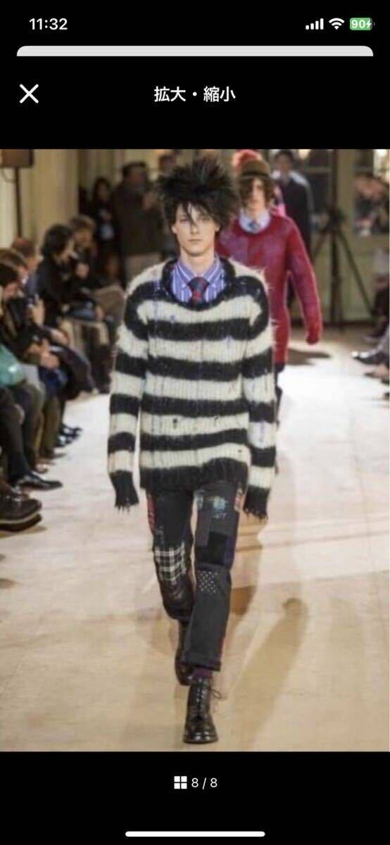 JUNYA WATANABE MAN コムデギャルソン 14AW ダメージ織り JUNYA WATANABE MAN コムデギャルソン 14AW ダメージ織り