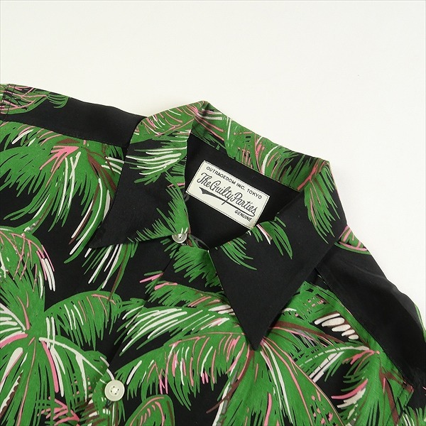 WACKO MARIA ワコマリア NYC ALOHA SHIRT BLK×PINK 半袖シャツ 黒 Size 【M】 【中古品-非常に良い】 20790979_画像5