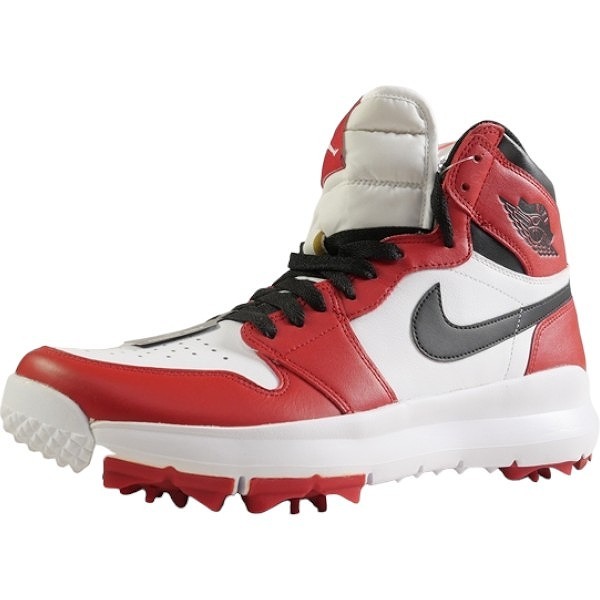 NIKE ナイキ AIR JORDAN 1 GOLF Cleat Chicago 917717-100 スニーカー 赤白 Size 【27.5cm】 【新古品・未使用品】 20789907_画像1