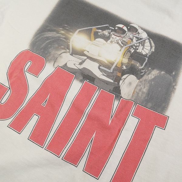 SAINT MICHAEL セント マイケル 24SS FD_SS TEE/SAINT/WHITE Tシャツ 白 Size 【XL】 【新古品・未使用品】 20792718_画像8