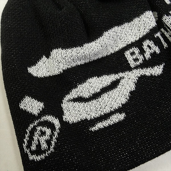 A BATHING APE A Bathing Ape APE FACE KNIT CAP BLACK Beanie black Size [ free ] [ new old goods * unused goods ] 20791580