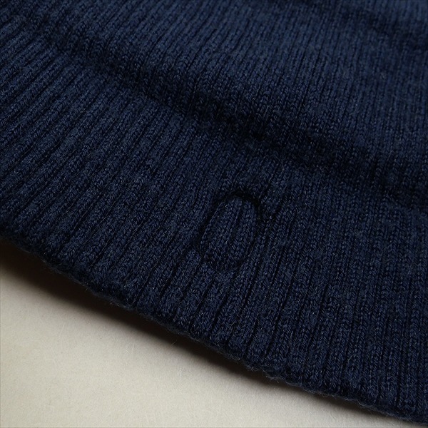 A BATHING APE ア ベイシング エイプ NEON COLOR KNIT CAP NAVY ビーニー 紺 Size 【フリー】 【新古品・未使用品】 20791573_画像8