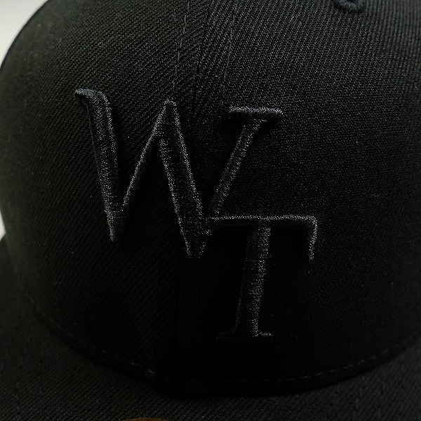 WTAPS ダブルタップス ×NEW ERA 59FIFTY LOW PROFILE CAP BLACK キャップ 黒 Size 【7　1/2(L)】 【新古品・未使用品】 20792987_画像6