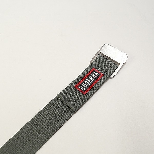 TENDERLOIN テンダーロイン BELT ベルト 灰 Size 【フリー】 【中古品-良い】 20793809_画像8