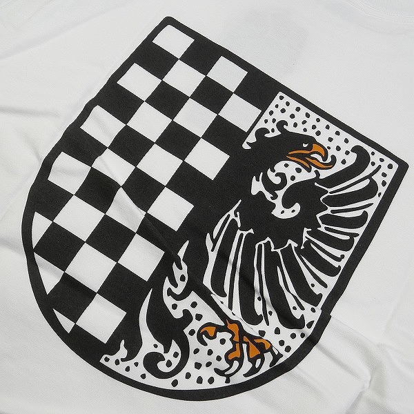 WTAPS ダブルタップス 10SS HERALDRY-CHECK Tシャツ 白 Size 【L】 【新古品・未使用品】 20790453_画像8