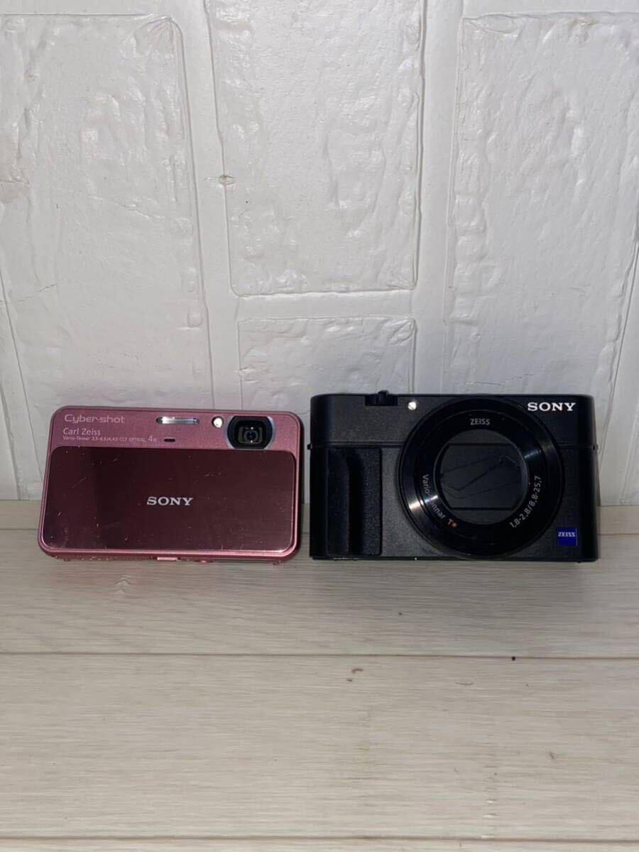☆ デジタルカメラ デジカメ コンパクトデジタルカメラ SONY ソニー Cyber-shot DSC-T110 / DCS-RX100M3 ジャンク☆