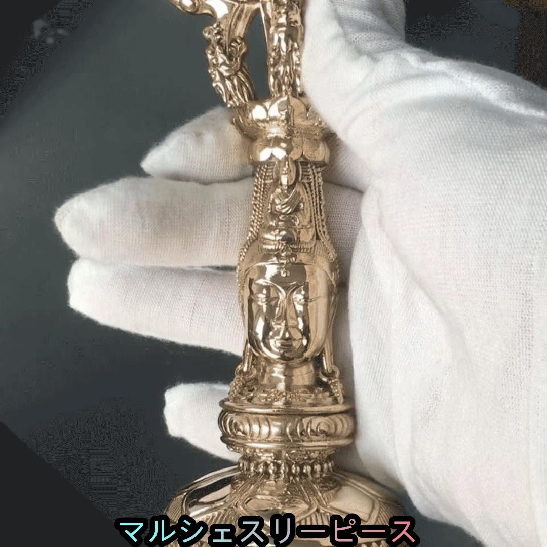 法器】金剛鈴 観音様 大々型 高さ22cm 密教で使われる仏具 密教 法器】金剛鈴 観音様 大々型 高さ22cm 密教で使われる仏具 密教