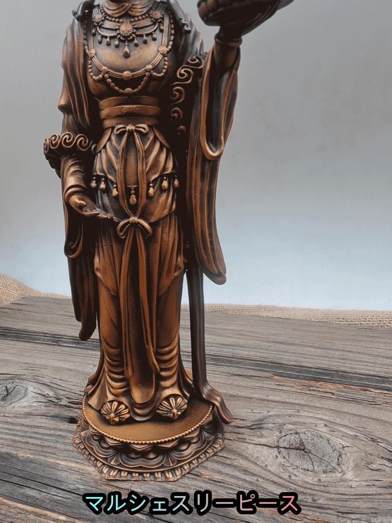 仏像 【諸天神】 伎芸天女 立像 総高約16cm ブロンズ像 真鍮製 仏像 【諸天神】 伎芸天女 立像 総高約16cm ブロンズ像 真鍮製