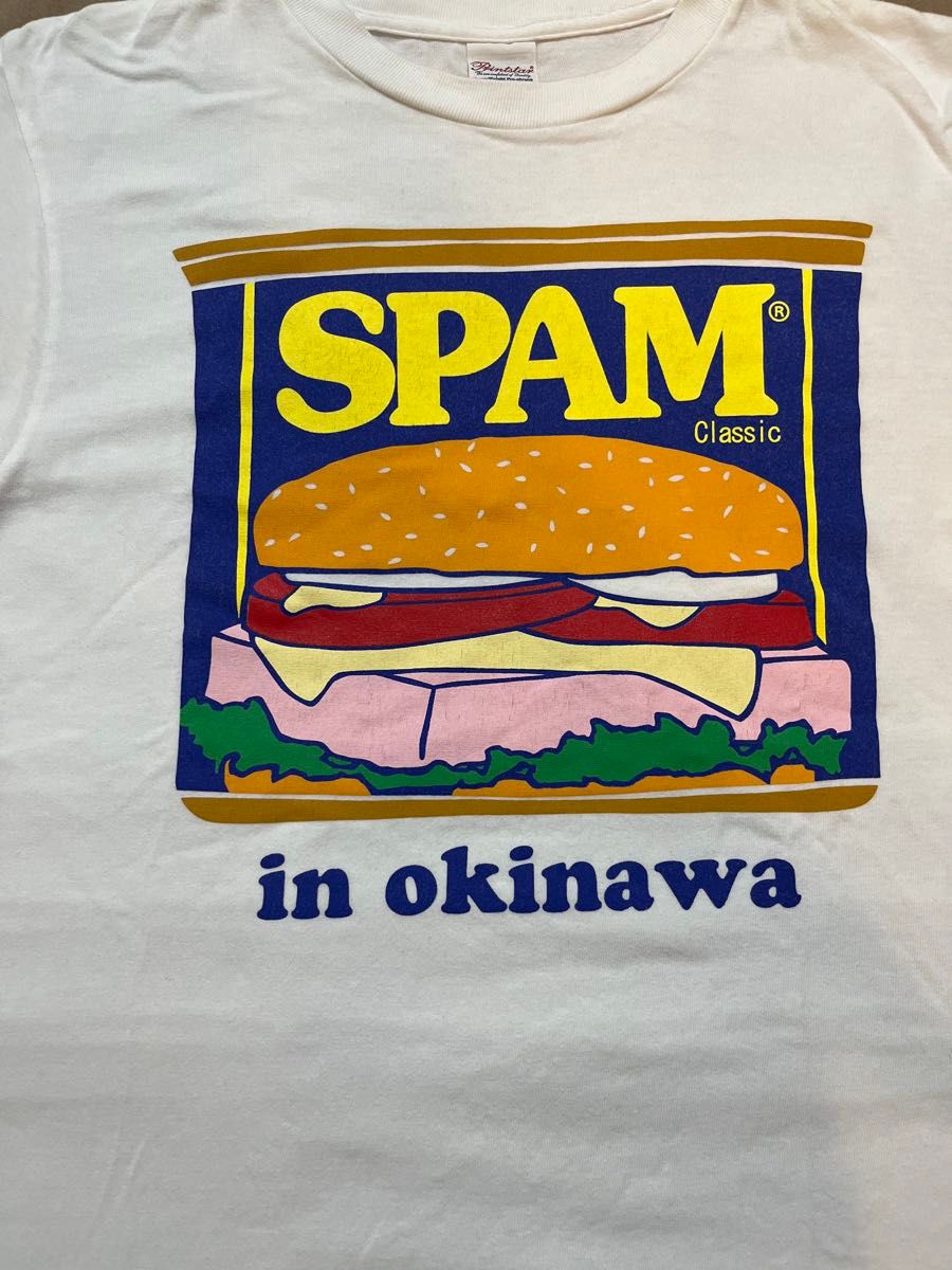 スパムTシャツ Sサイズ SPAM Tシャツ 沖縄