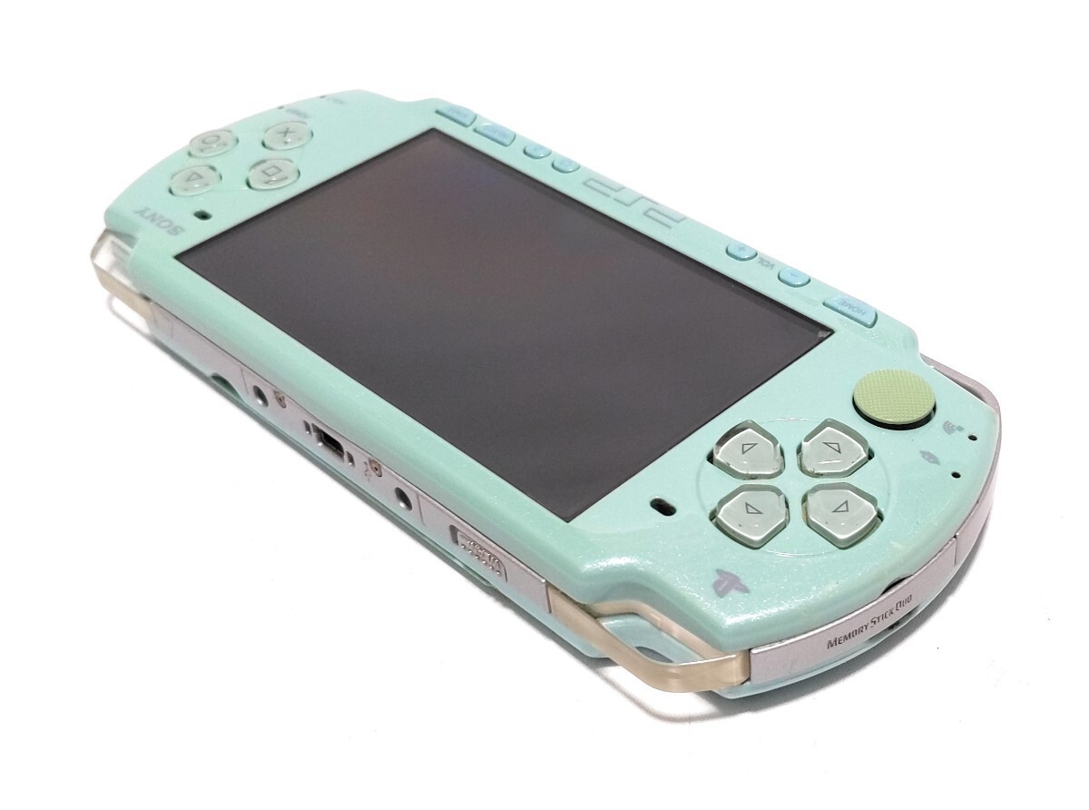 PSP-2000 ミントグリーン「動作確認済」「即日発送」 ソニー SONY プレイステーションポータブル_画像4