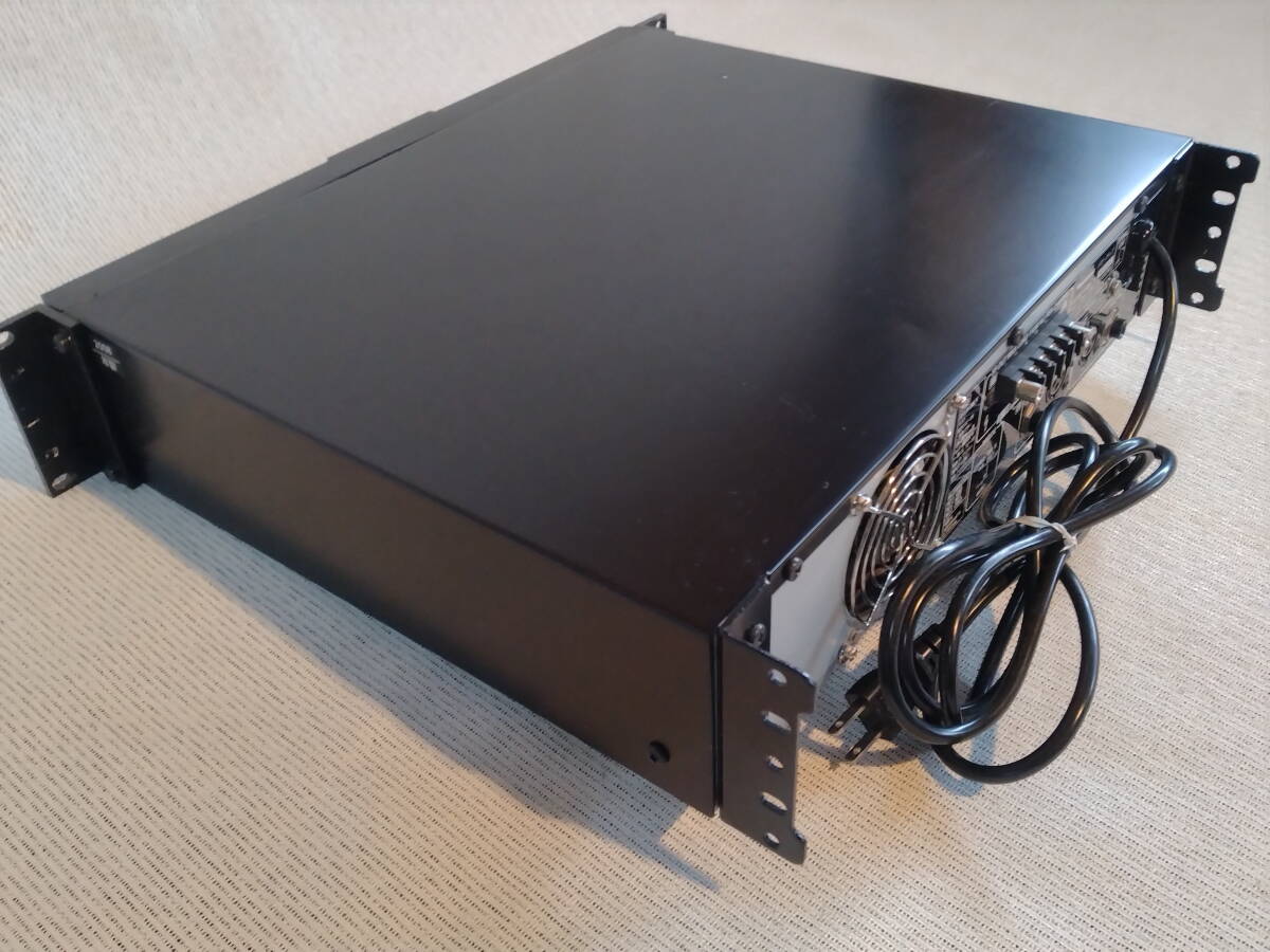 RAMSA WP-1100A power amplifier 2U rack case attaching present condition goods 