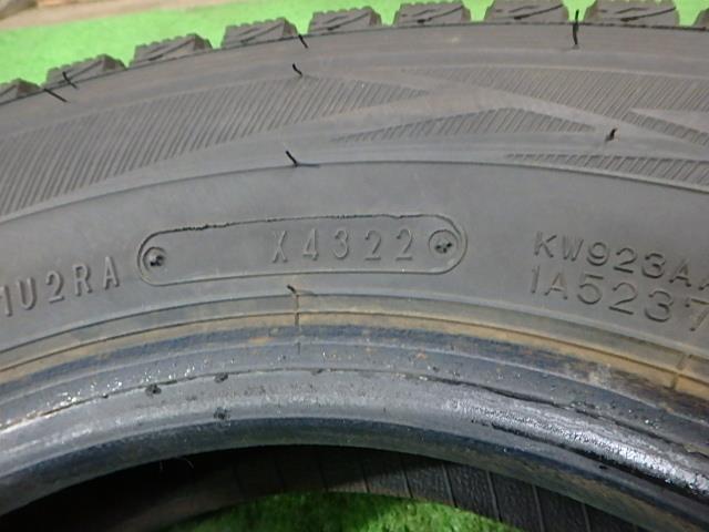  подержанный товар   Dunlop   шина  145/80R12　 4 штуки 　 Зима 