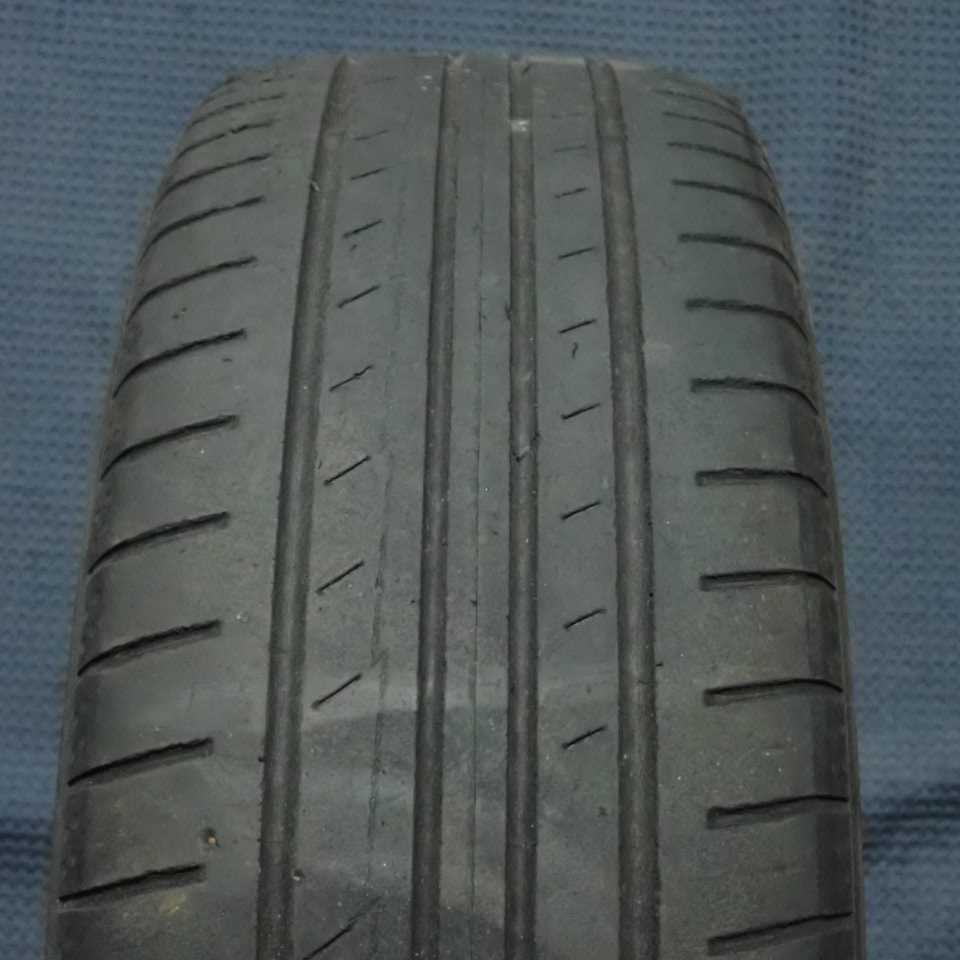 令和2年 フィット ハイブリッド E HEV GR3 前期 純正 アルミホイール タイヤ 1本 4穴 185/55R16 中古 即決の画像7