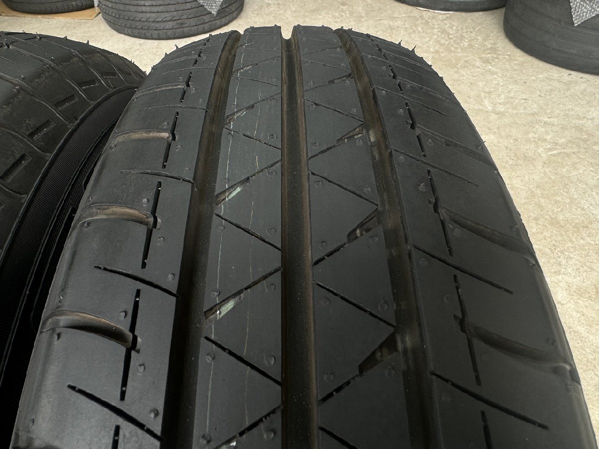 送料無料 ほぼ新品 2023年製造 4本 ★ ヨコハマ ブルーアースVAN RY55 195/80R15 107/105 LT ★個人宅不可 新車外し キャラバン ハイエースの画像6