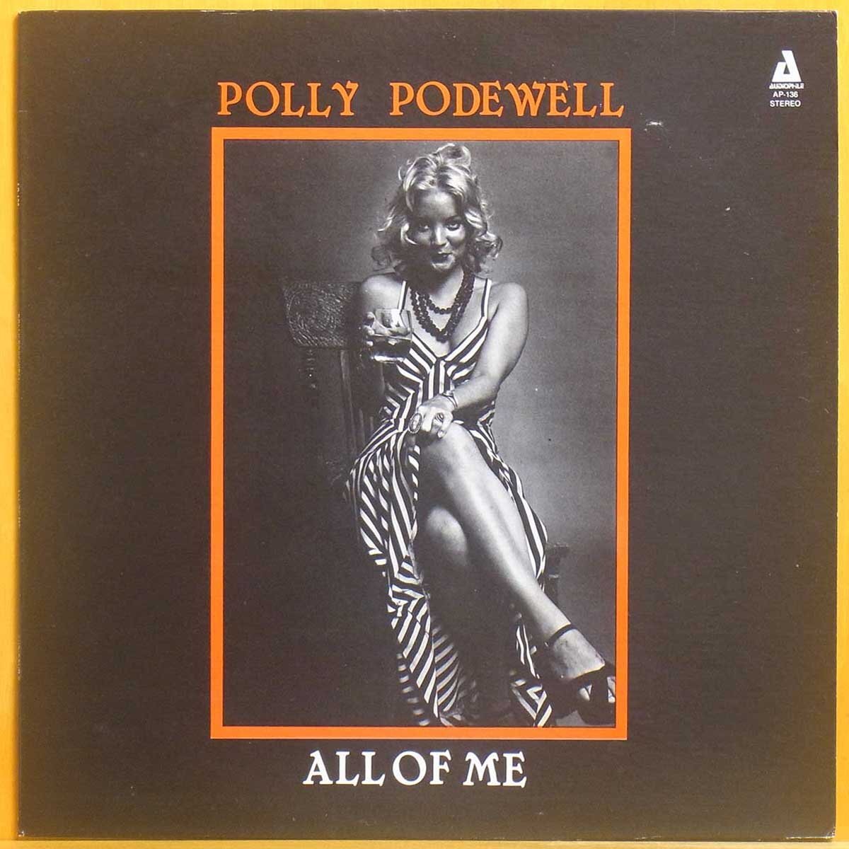 ◎レア!ほぼ美盤!広告シート付!ダブル洗浄済!★Polly Podewell(ポリー ポードウェル)『All Of Me』USオリジLP #61715_画像1