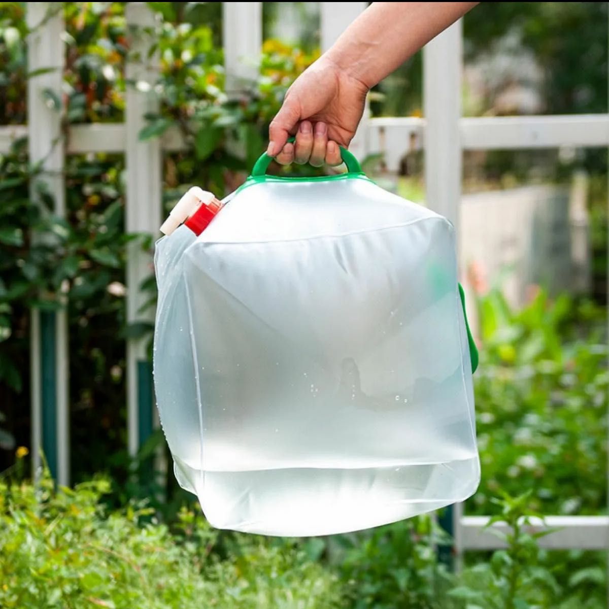 折り畳みジャグ 折りたたみ  20L 蛇口 大容量 BBQアウトドア 防災グッズ ポータブル キャンプ 給水 レジャー