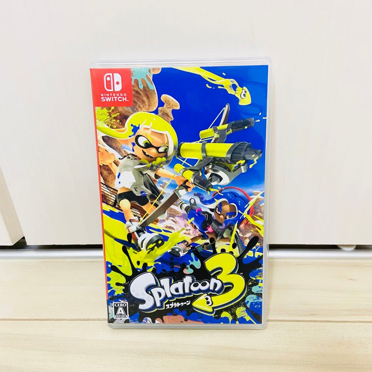 【未使用に近い】任天堂Switch スプラトゥーン3 ソフト