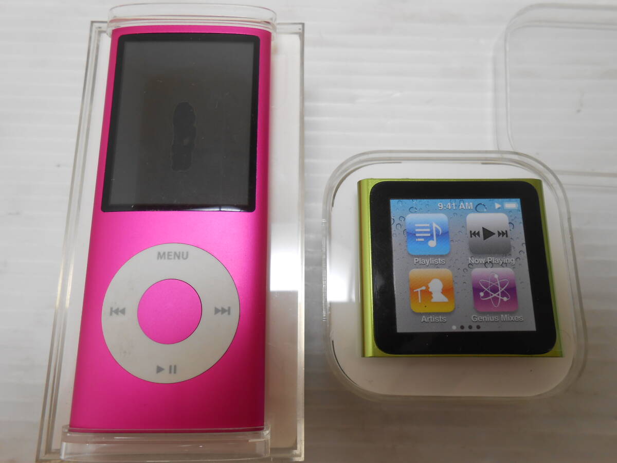 ∞1 【ジャンク品】Apple ipod nano アイポッドナノ 第4世代/第6世代