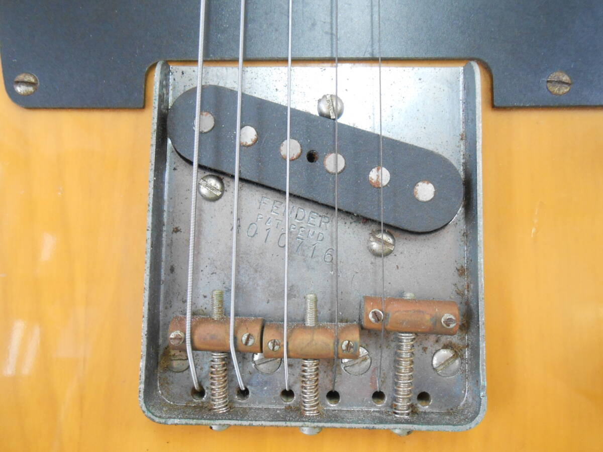 下高∞ Fender JAPAN フェンダー ジャパン テレキャスター Telecaster エレキギター PAT PEND 音出確認 日本製 ケース 現状品 6弦の画像3
