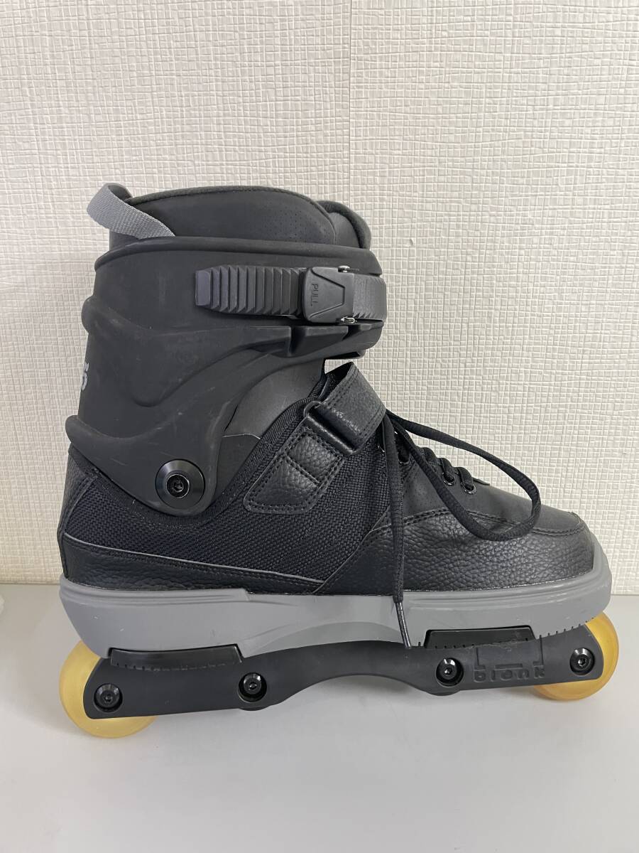 戸高μC8 東京直接大歓迎！【 ROLLERBLADE 】ローラーブレード NJ5 アグレッシブ 27㎝ Blankの画像2