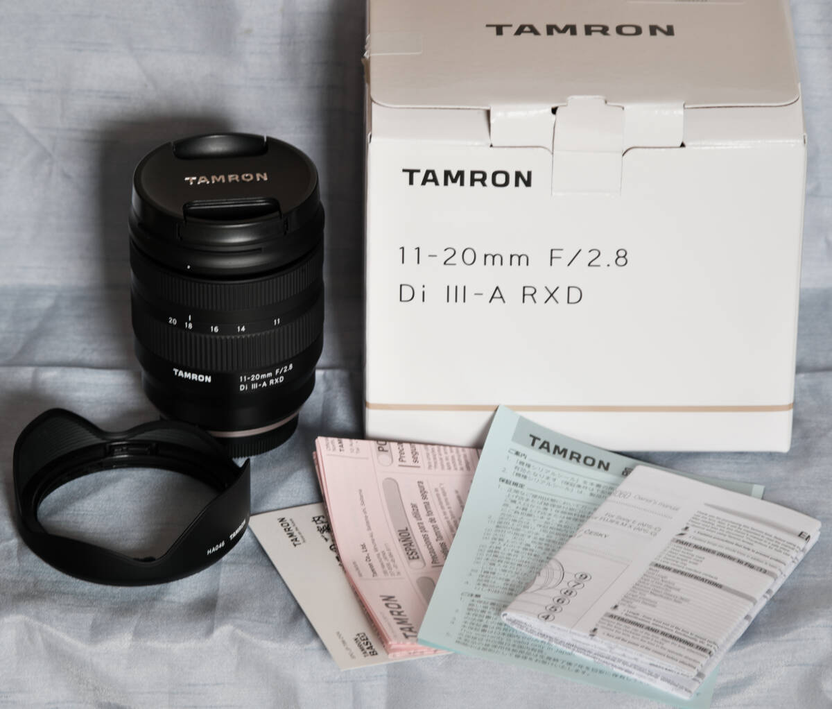 【美品】タムロン TAMRON 11-20mm F/2.8 Di III-A RXD B060X フジフイルム Xマウント用 富士フイルムの画像1