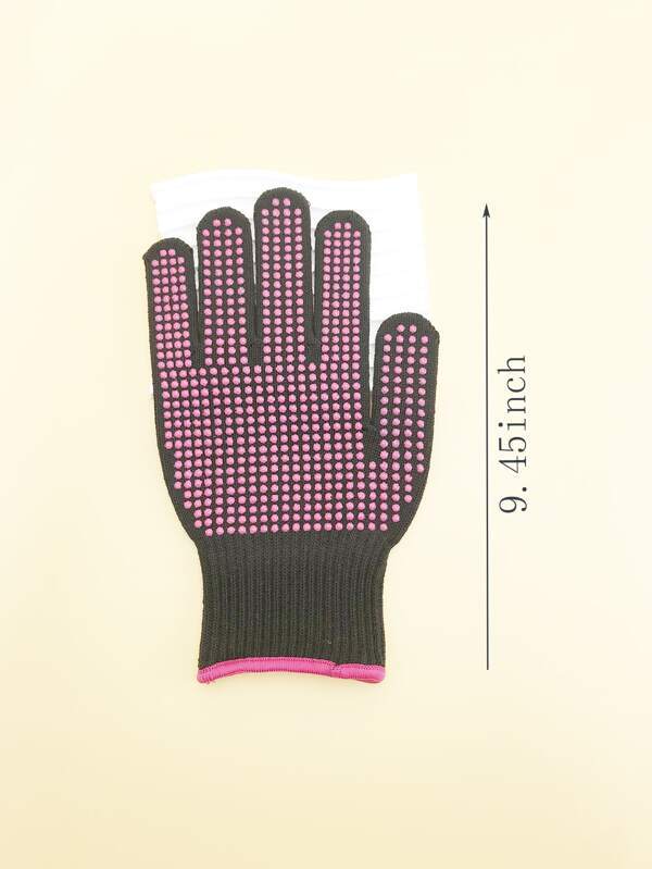レディース アクセサリー 手袋 1個 ヘアスタイリング セット 含む 耐熱性 シリコーン カール ブラシ , ヘアカーラー , ス_画像2