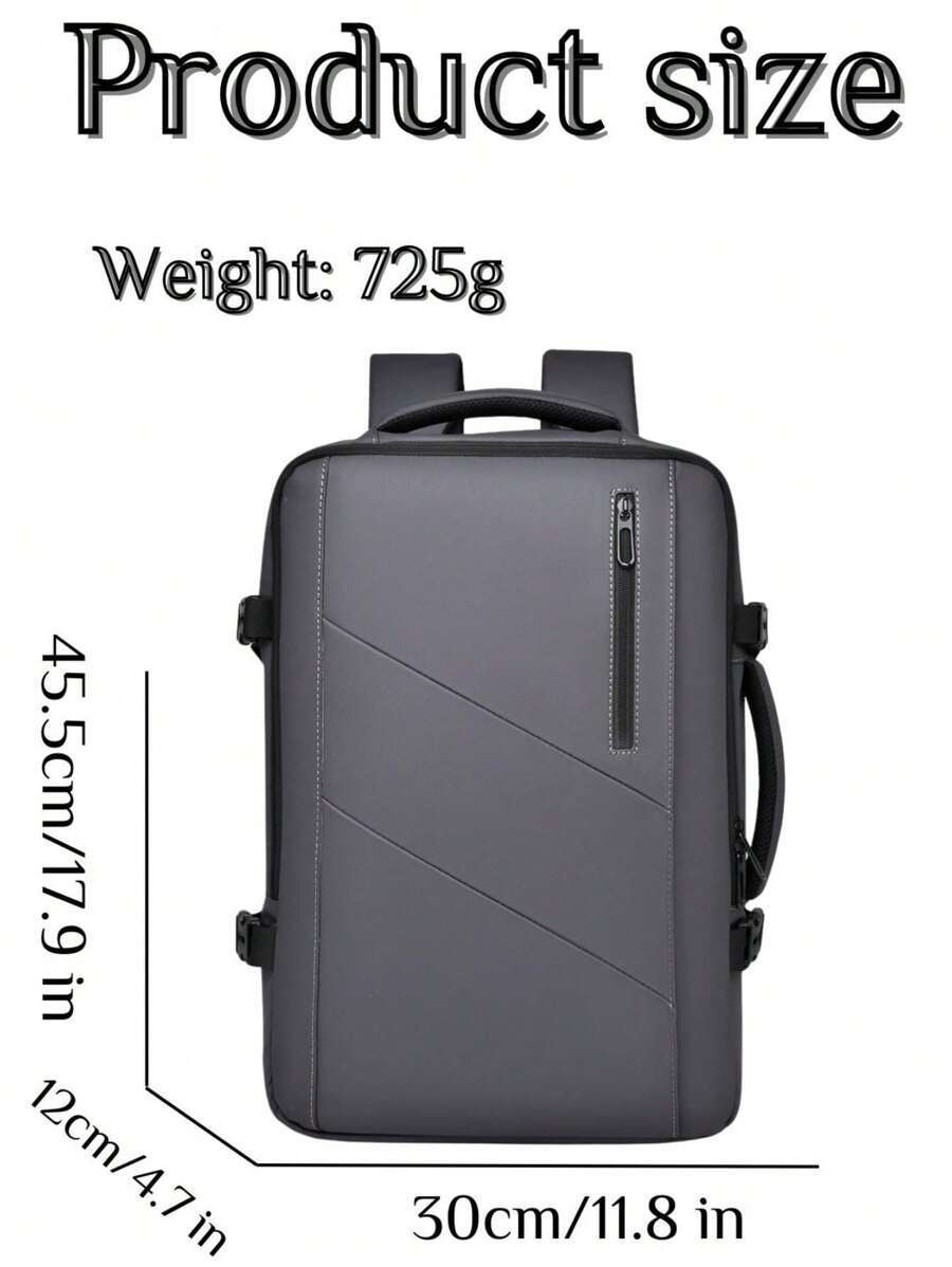 メンズ バッグ バックパック 1個 複数の大容量ポケットを備えたユニセックスバックパック/ハンドバッグ/トラベルバッグ/収納バッグ_画像2